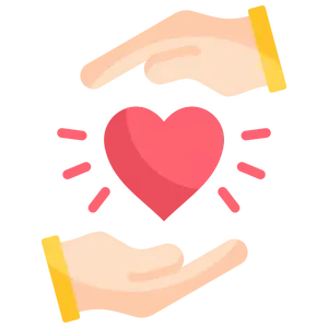 Nurse showing compassion towards a patient